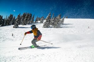 Photo cross-country skiing